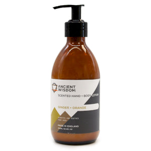 Ancient Wisdom Hand & Body Lotion - Ginger & Orange