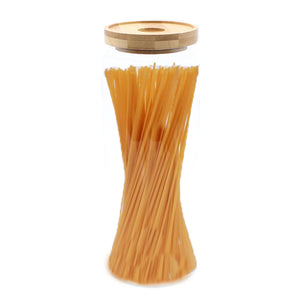 Bamboo & Glass Reusable Jar 1.5L