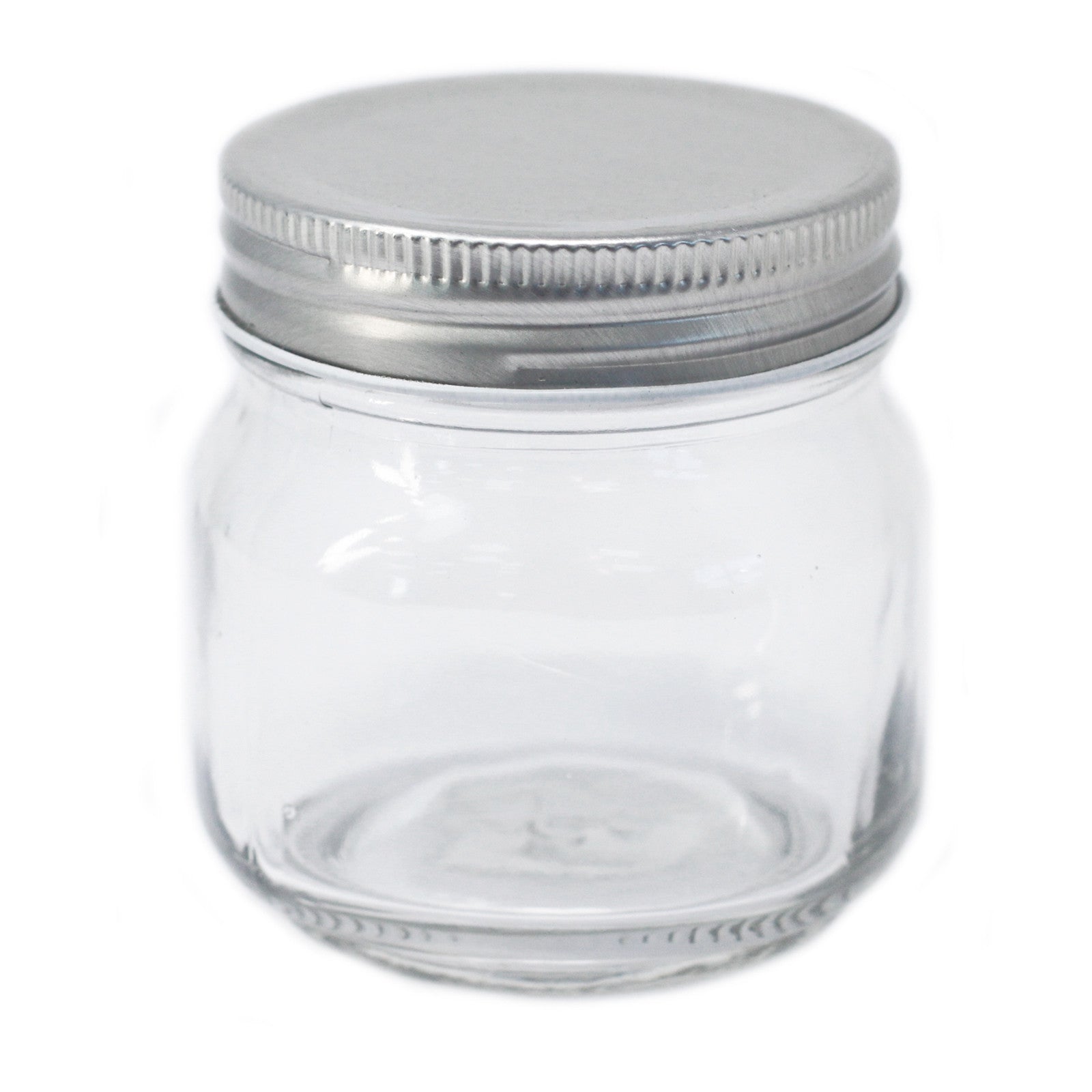 Cubic Glass Jam Jar 170ml