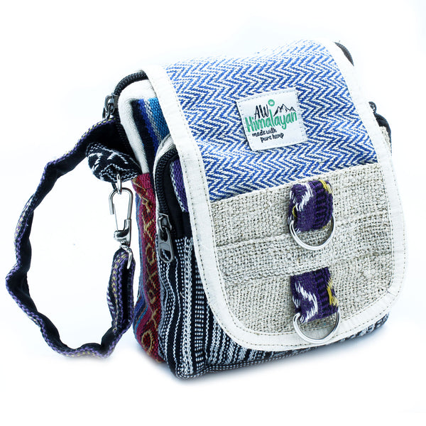 Hemp & Cotton Mini Cross-Body Bag