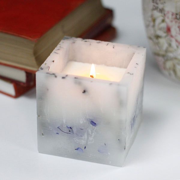 Large Cube Enchanted Soy Candle