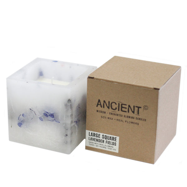 Large Cube Enchanted Soy Candle