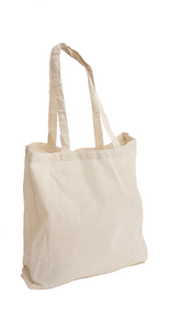 Long Handled Cotton Shopping Tote