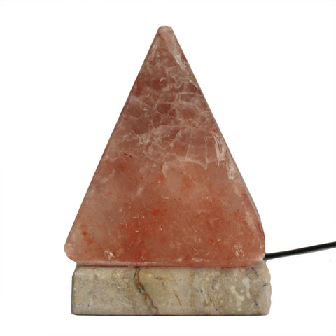 Mini Pink Himalayan Salt Lamp - Pyramid