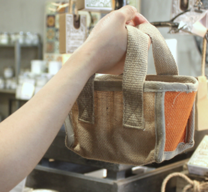 Mini Natural Shopping Basket