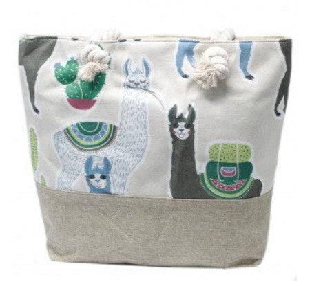 Rope Handle Llama Bag