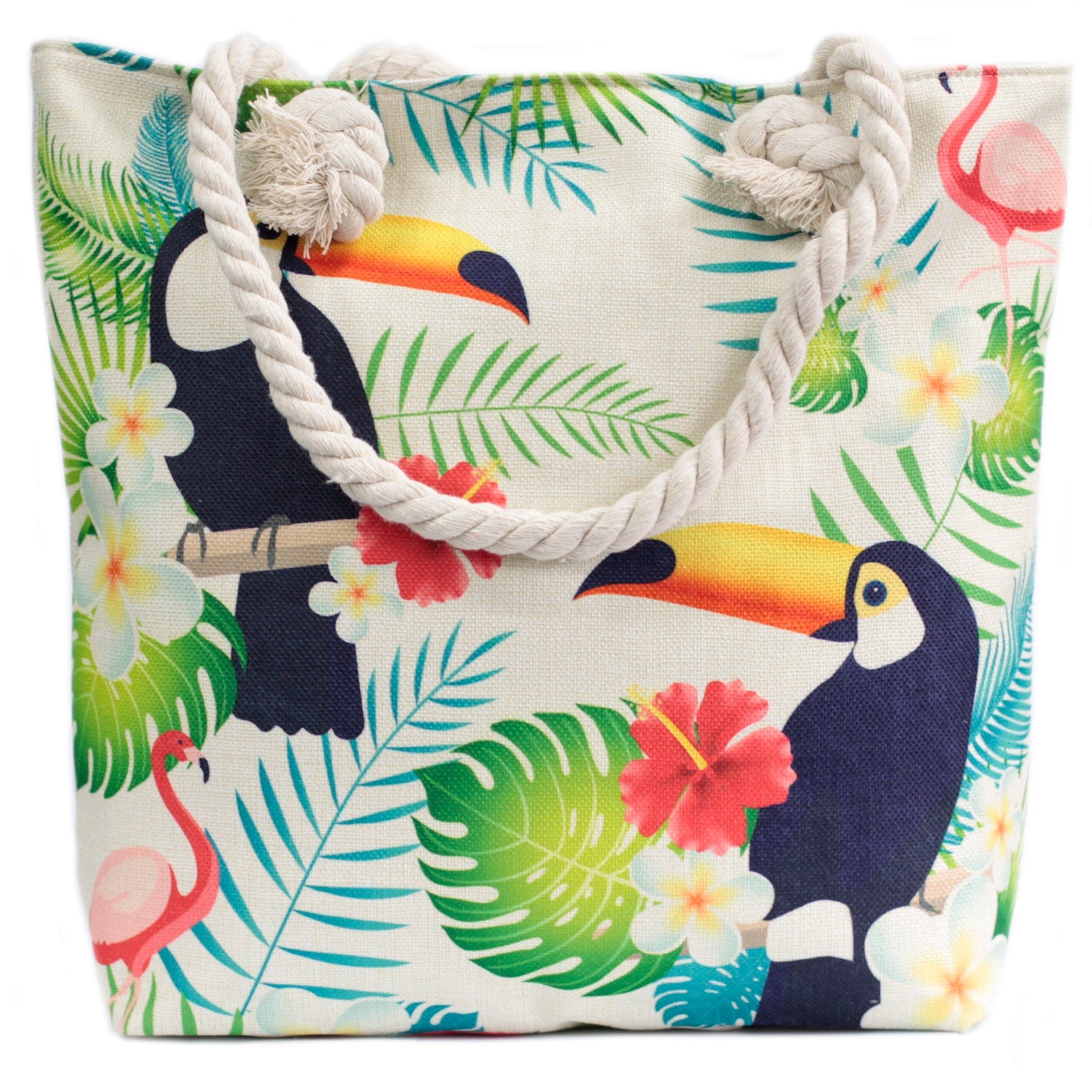 Rope Handle Toucan Bag