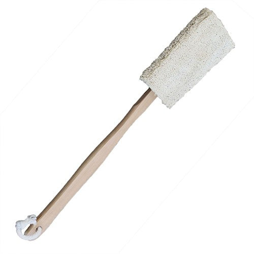 Wooden Long Handle Loofah Brush